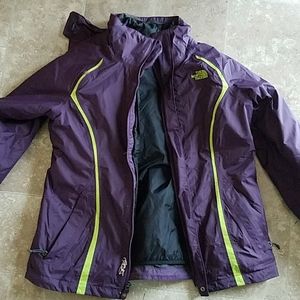 NorthFace 2 in 1 jacket